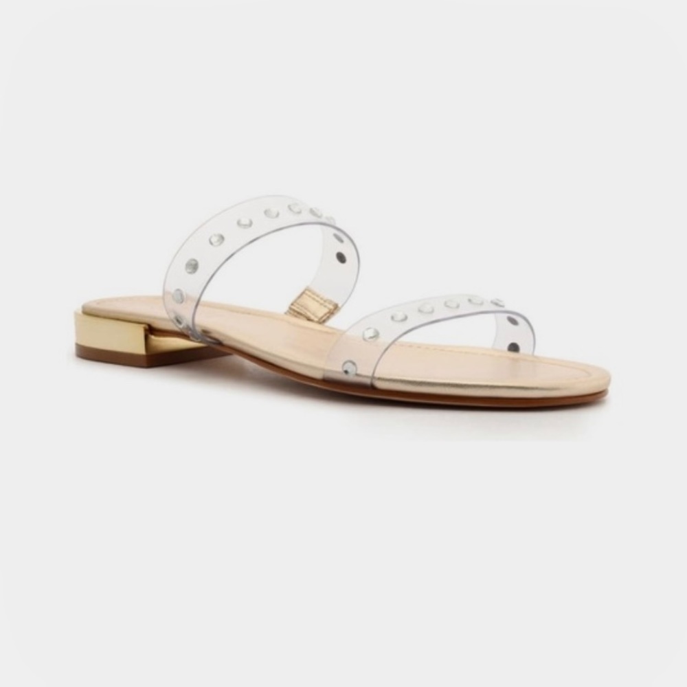 Schutz Arielle Clear‎ Slide Sandal